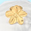 Real 18K Gold Plated 304 Stainlee Steel Open Ring RJEW-Z034-01A-2
