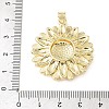 Brass Enamel Pendants KK-CBA9CBD-08G-3