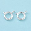 Eco-friendly Brass Spring Ring Clasps LS-KK-D082-01B-S-2
