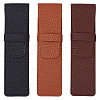 3Pcs 3 Colors Imitation Leather Pen Strorage Cases AJEW-GF0006-68-1