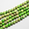 Natural Imperial Jasper Beads Strands G-I122-10mm-M-2