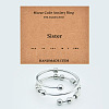 304 Stainless Steel Rotating Cuff Rings FS-WG14209-08-1
