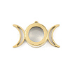 Ion Plating(IP) 304 Stainless Stee Locket Pendants STAS-S132-14G-02-1