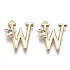 Brass Pendants KK-Q768-001G-W-1