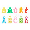 Opaque Acrylic Pendants and Plastic Pendants Set SACR-TA0001-05-2