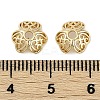 Brass Bead Caps KK-I719-10G-3