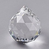 Transparent K9 Glass Pendants GLAA-WH0015-35B-2