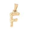 304 Stainless Steel Pendants STAS-F235-01G-F-1