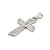 304 Stainless Steel Pendants STAS-P400-11C-P-2
