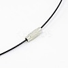 201 Stainless Steel Wire Necklace Cord TWIR-SW001-1-2