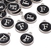 Platinum Plated Alloy Charms LS-ENAM-S118-02F-P-4