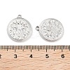 Non-Tarnish 304 Stainless Steel Pendants LS-STAS-P364-12P-3