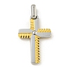 Ion Plating(IP) 304 Stainless Steel Pendants STAS-F307-12G-1