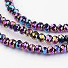 Electroplate Glass Bead Strands EGLA-G014-2mm-FP10-2