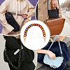 2Pcs Resin Curb Chain Bag Extension Chains FIND-BBC0002-50A-5