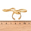 304 Stainless Steel Adjustable Open Cuff Rings for Women RJEW-A064-01G-5