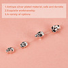 40Pcs 4 Styles Halloween Theme Tibetan Style Alloy Beads FIND-HY0003-85-5