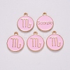 Alloy Enamel Pendants LS-X-ENAM-S124-01B-09L-2