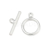925 Sterling Silver Ring Toggle Clasps STER-A008-16-1