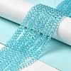 Transparent Glass Beads EGLA-A035-T4mm-D08-2