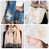 Flower Shape Polyester Embroidery Sew on Flower Appliques DIY-WH20032-60A-5