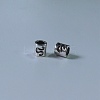 Tibetan Style Alloy European Beads FIND-WH0111-50D-1