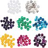 160Pcs 8 Style Natural Mixed Agate Beads G-NB0002-94-1