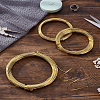 3 Rolls 3 Styles Round Aluminum Wire AW-LP0001-07A-1