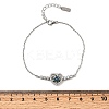 925 Sterling Silver Link Bracelets BJEW-D346-05B-P-3