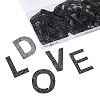 Glitter Hotfix Rhinestone Iron on Patches DIY-CD0001-10F-17