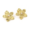 304 Stainlee Steel with Plastic Pearl Studs Earring EJEW-Z045-07G-2