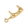 304 Stainless Steel Pendant Decorations STAS-L296-08G-01-2
