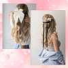 6 Styles Bowknot Polyester Hair Barrettes PHAR-SP0001-22A-6