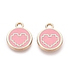 Alloy Enamel Pendants ENAM-Q002-01G-04-1