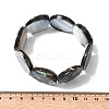 Natural Abalone Paua Shell Stretch Beaded Stretch Bracelets for Women BJEW-A151-01-7