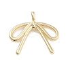 Brass Pave Clear Cubic Zirconia Pendants LS-KK-Z061-20G-01-1