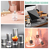 Column Transparent Acrylic Jewelry Display Pedestals ODIS-WH0106-29-5