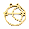 304 Stainless Steel Pendants STAS-Z043-01I-1