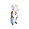 304 Stainless Steel Enamel Pendants STAS-F358-01G-14-2