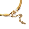 304 Stainless Steel Herringbone Chain Necklaces LS-NJEW-P282-07G-3