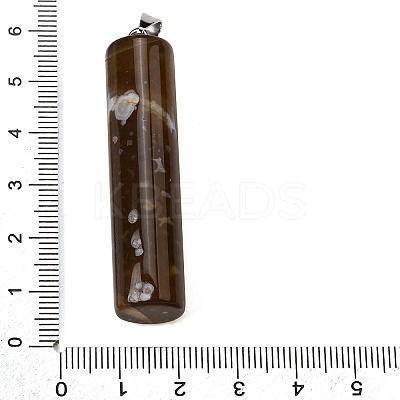 Natural Agate Big Pendants G-F820-11B-1