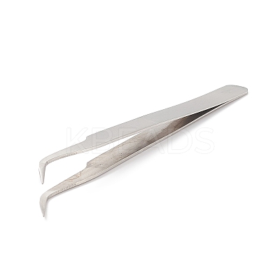 Tarnish Resistant 201 Stainless Steel Beading Tweezers TOOL-R018-01-1
