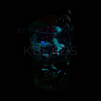 Transparent Acrylic Pendants OACR-WH20007-01C-13-1