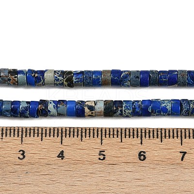 Natural Imperial Jasper Beads Strands G-Q171-A01-01M-1