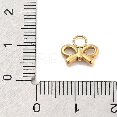 Ion Plating(IP) 304 Stainless Steel Charms STAS-P379-22G-1