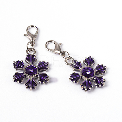 Zinc Alloy Enamel Pendants ENAM-H169-M-1