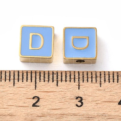 304 Stainless Steel Enamel Beads STAS-L022-293G-D-1