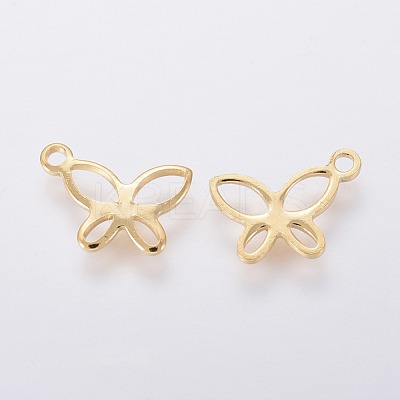 304 Stainless Steel Charms STAS-L234-074G-1