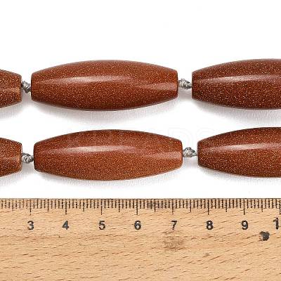 Synthetic Goldstone Beads Strands G-L654-G21-01B-1