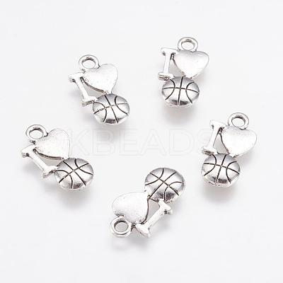 Alloy Pendants PALLOY-G192-17AS-1